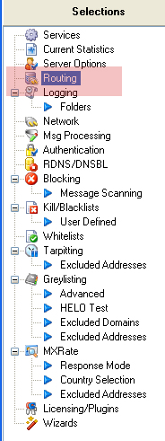 Select Routing